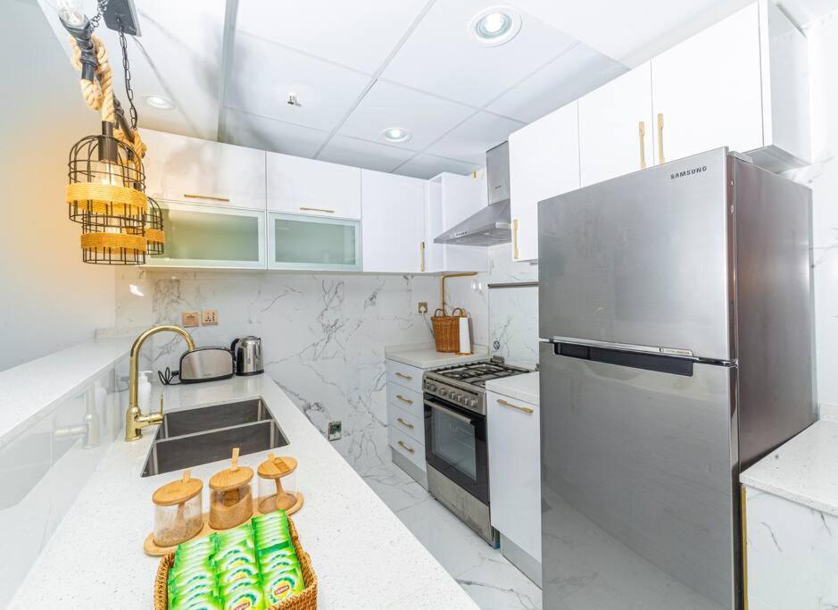 Luxury 2 Bedroom Apartment In Dubai Marina & Jbr Beach Eksteriør bilde