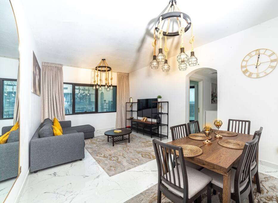 Luxury 2 Bedroom Apartment In Dubai Marina & Jbr Beach Eksteriør bilde
